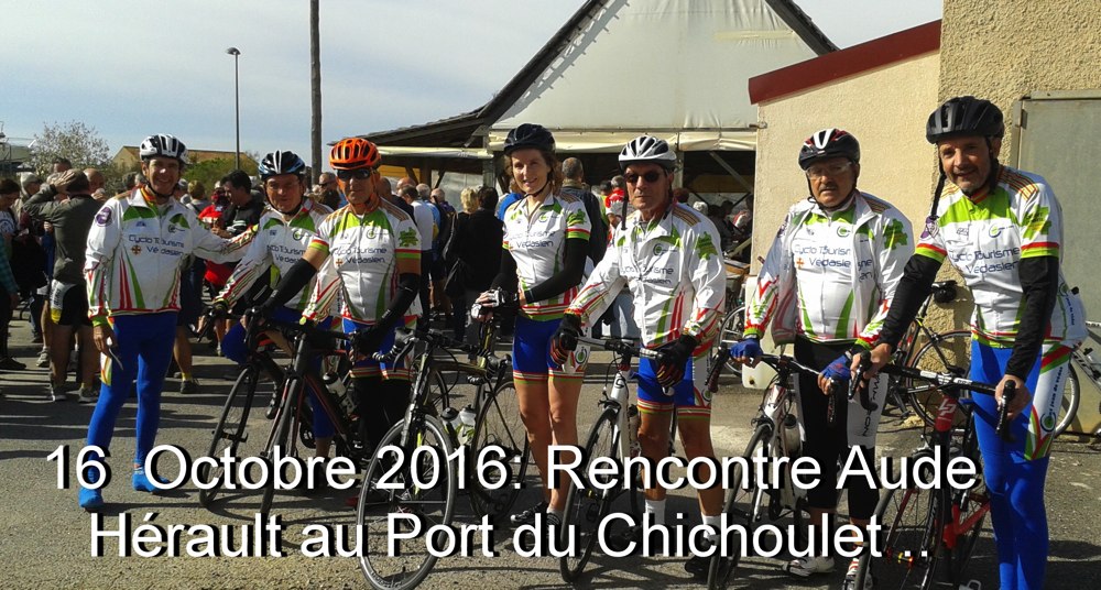 Lire la suite à propos de l’article Rassemblement CYCLO Aude Hérault du 16 Oct 2016