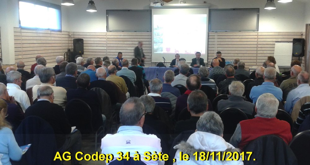 You are currently viewing AG du Codep 34 à Sète le 18 novembre 2017
