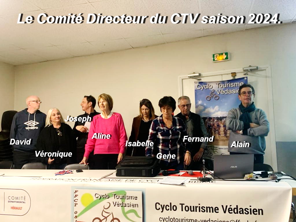 You are currently viewing Le comité directeur du CTV 2024